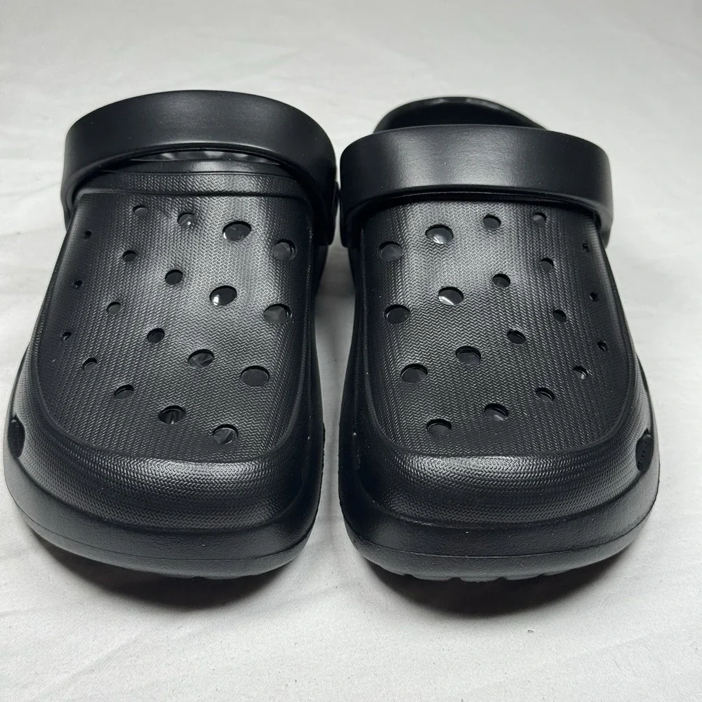 Kids Black Clogs Size 11 Toddler Slip On‎ Sandals Charms Lightweight Shoes